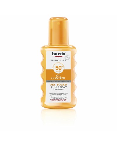 Vartalon aurinkosuojasuihke Eucerin Läpinäkyvä SPF 50 (200 ml)