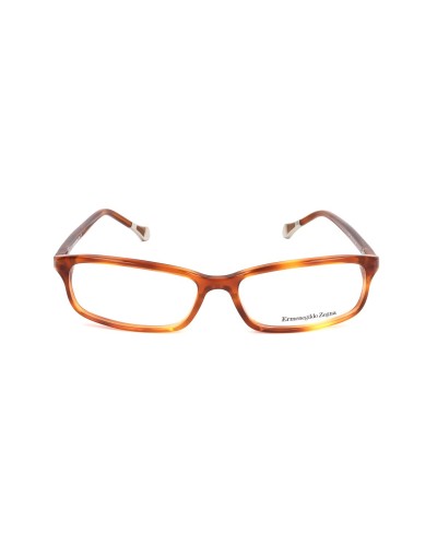 Ermenegildo Zegna VZ3538: Occhiali Unisex Marroni, Calibro 56mm
