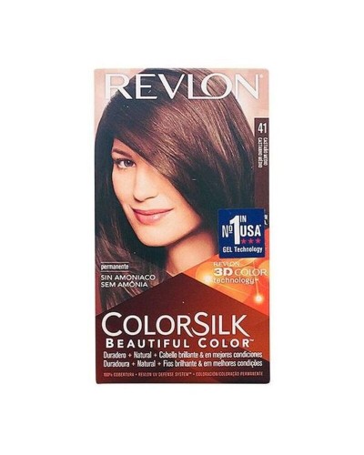 Väriaine ei sisällä ammoniakkia Colorsilk Revlon 5417 (1 osaa)