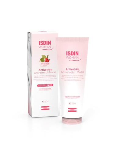 Isdin Woman Anti-Dehnungsstreifen Körpercreme - Tiefenwirksame Feuchtigkeitspflege 250ml

