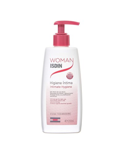Isdin Woman Gel Hygiène Intime Quotidienne - pH Physiologique 200ml
