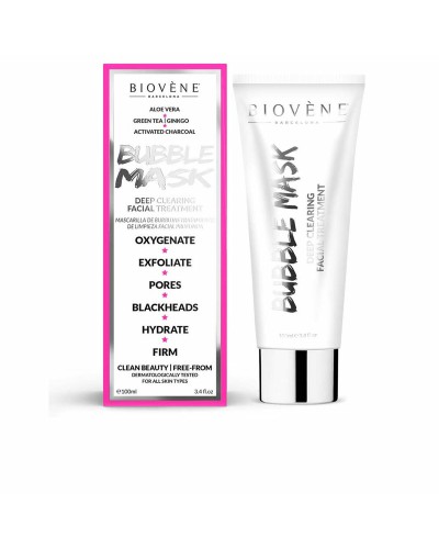 Biovène Bubble Mask - Sauerstoffspendende & Reinigende Gesichtsmaske - 100ml
