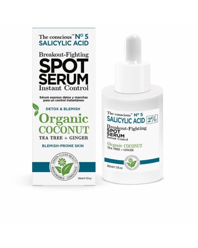 Kasvoseerumi The Conscious Salicylic Acid Kookos 30 ml