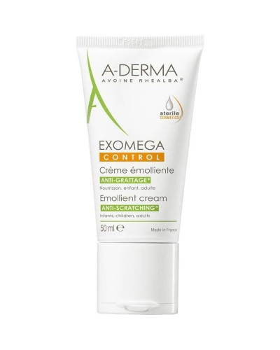 A-Derma Exomega Control Crema Reparadora Calmante - 50ml - Piel Seca/Atópica
