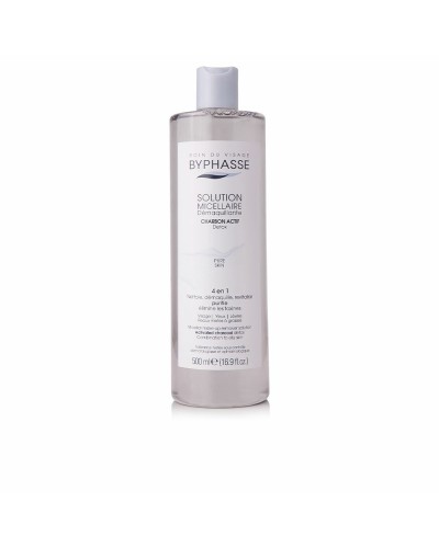 Byphasse Eau Micellaire Charbon Actif 500ml - Démaquillant Purifiant
