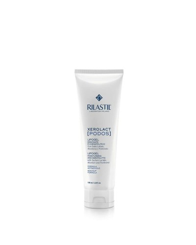 Fuktgivande fotkräm Rilastil Xerolact [Podos] Lipogel (100 ml)