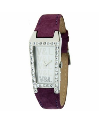 V&L Montre Femme VL065603 Petit Ø 20mm - Élégante et Raffinée
