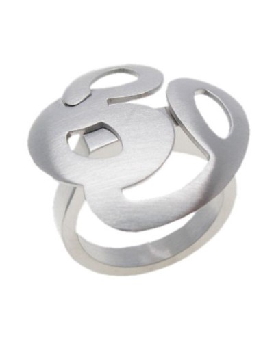 Breil Bague Femme TJ0525 Taille 14 - Bijou Acier Inoxydable
