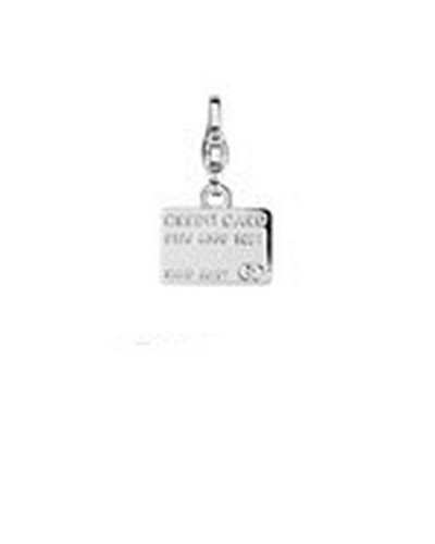 Ti Sento Charm Argent 925 Rhodié - Pendentif Femme 1cm - Élégance Quotidienne
