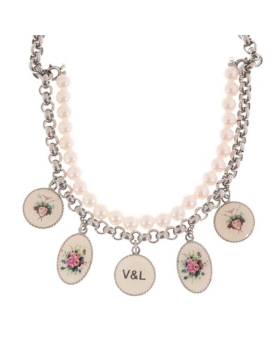 Victorio & Lucchino Collar Mujer VJ0149CO - Plata, 51 cm - Elegante
