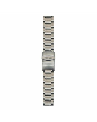 Bobroff Cinturino Orologio Argento BFS005 - Ricambio Acciaio Inox
