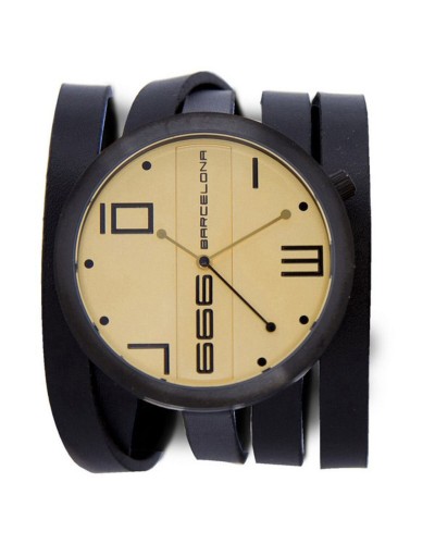 666 Barcelona Unisex Uhr Ø45mm - Moderner Urbaner Stil - 666-175
