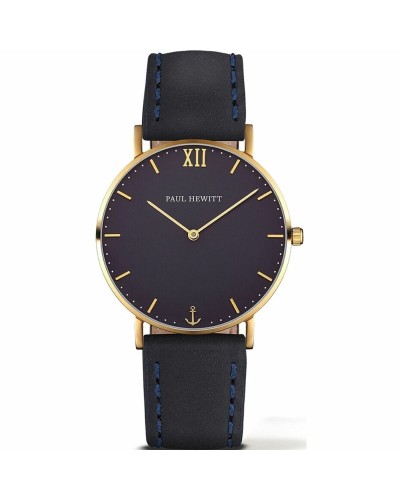 Paul Hewitt Signature Unisex Uhr Schwarz Edelstahl 39mm - Minimalistischer Stil
