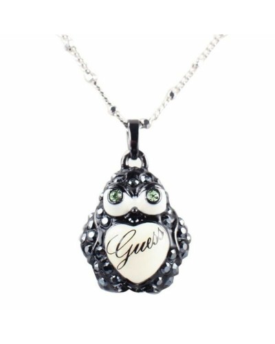 Guess Collana Donna UBN12021 Argento, Lunghezza 46cm - Elegante
