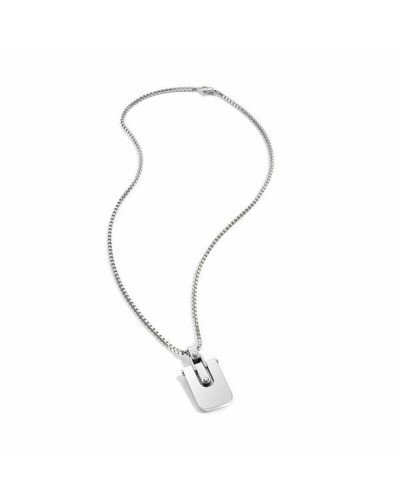 Morellato Motown: Colgante Hombre Acero, Longitud 48cm - Estilo Casual
