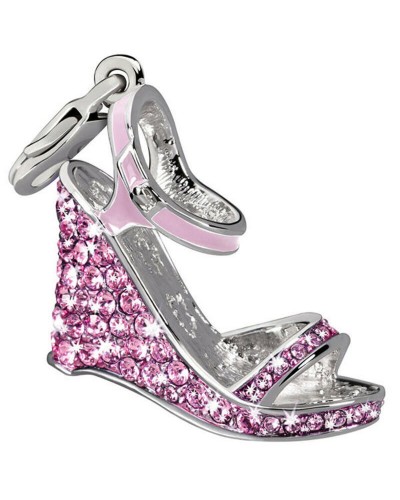 Charm Femme Rose Glamour GS2-30 - Pendentif 4cm - Bijou Élégant
