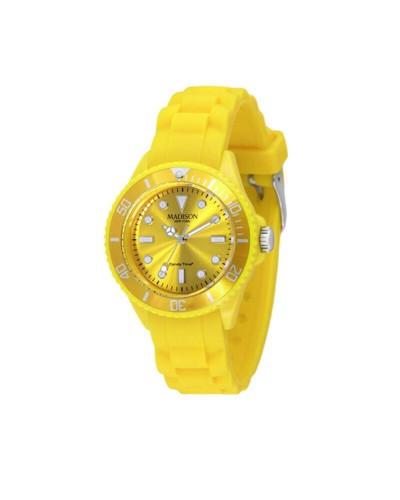 Montre Femme Madison L4167-02 Cadran Blanc Ø35mm Élégante
