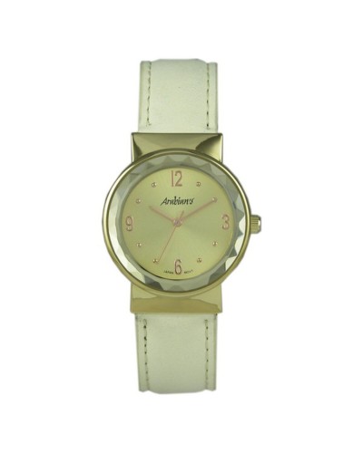 Arabians Reloj Unisex DBA2213WB - Ø 33mm - Estilo Elegante Minimal
