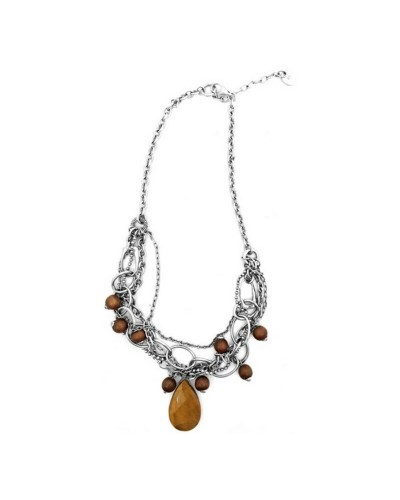 Guess Colgante Mujer CHN20703: Cadena 50cm, Logo Icónico - Idea Regalo
