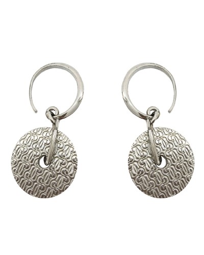 Guess Women's Drop Earrings Silver, 1cm - Elegant and Luminous
