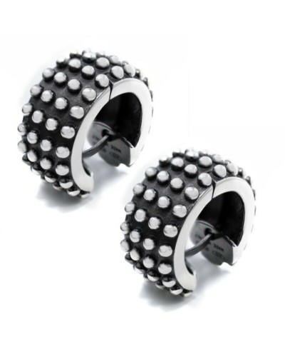 Panarea Women's Earrings OS4RU3 Rhodium-Plated 925 Silver, 2cm Hoop
