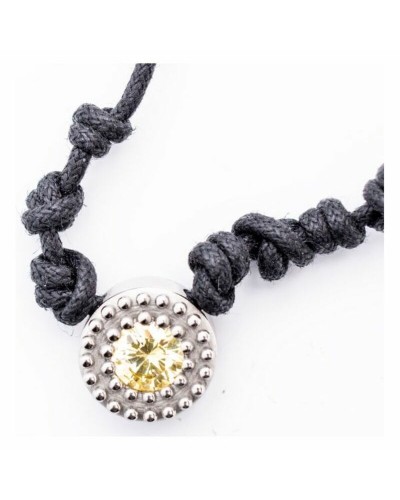 Panarea Ciondolo Donna PS23OXNP Argento 925 Smalto Nero - Gioiello Elegante
