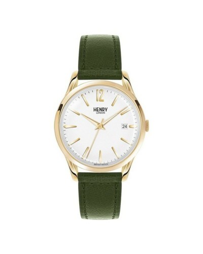 Henry London Unisex Uhr HL39-S-0098 Ø39mm - Klassischer Stil
