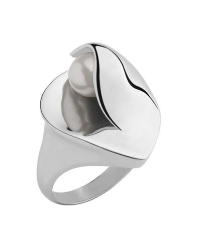 Anillo de Mujer Breil TJ0905 Talla 17 - Acero Pulido Diseño Elegante
