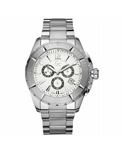 Guess Reloj de Hombre X53001G1S Cronógrafo Acero Plateado Diámetro 46mm
