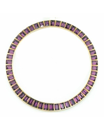 Lünette Marc Coblen B45-R204 Rot 45mm Original Ersatzteil
