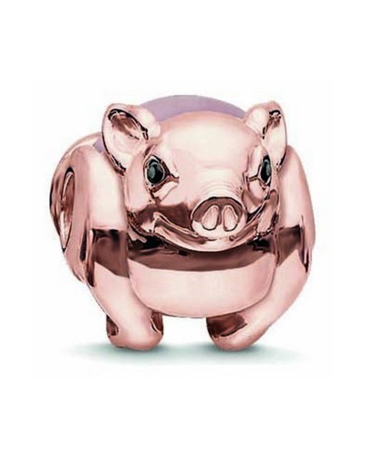 Thomas Sabo Bead Oro Rosa - Charm Donna, Argento 925, 1.3cm 
