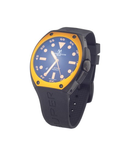 Herrklocka Montres de Luxe 09SA-BK-1002 (Ø 48 mm)