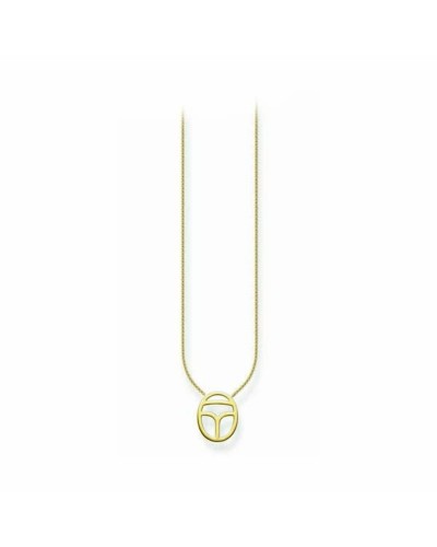 Thomas Sabo Collar Mujer Plata de Ley 925, Cristales, Largo 45cm - Elegante
