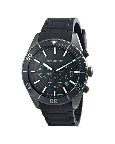 Jacques Lemans KC-104B: Unisex Uhr 44mm Edelstahl - Stil & Präzision
