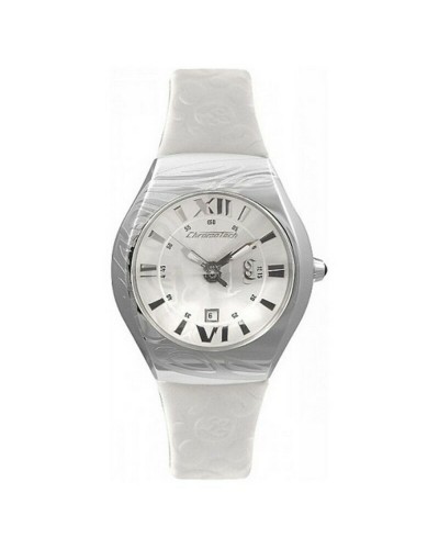 Chronotech CT7694M-02 Orologio Uomo Cronografo Acciaio Argento Ø43mm
