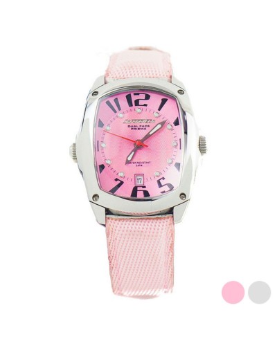 Chronotech CT7696L-04: Orologio Donna Argento, Quadrante Bianco Ø33mm
