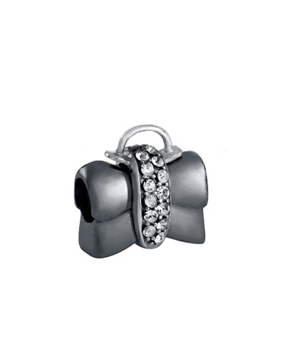 Viceroy Perlina Woman Grey 1cm - Elegant Charm for Bracelets
