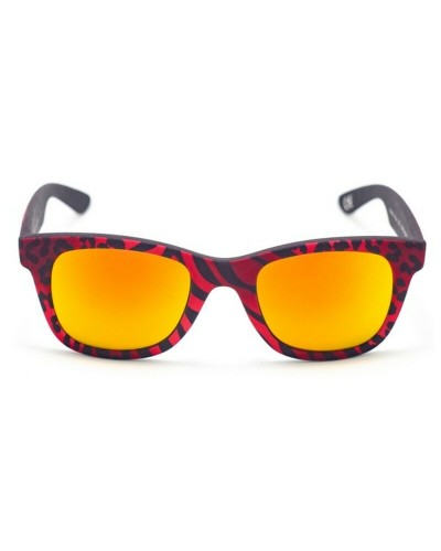 Italia Independent 0090-ZEB-053: Unisex-Sonnenbrille, Zebra-Muster Gestell

