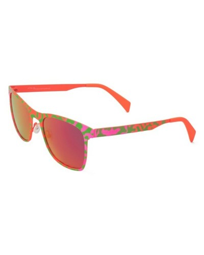 Italia Independent 0024 : Lunettes de Soleil Unisexes - Monture Bleue
