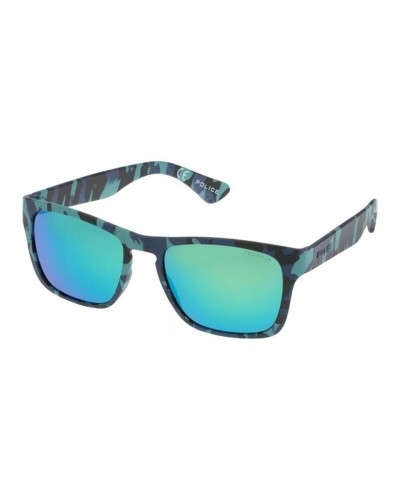 Police S1988 54GE1V : Lunettes de soleil unisexes verres bleus
