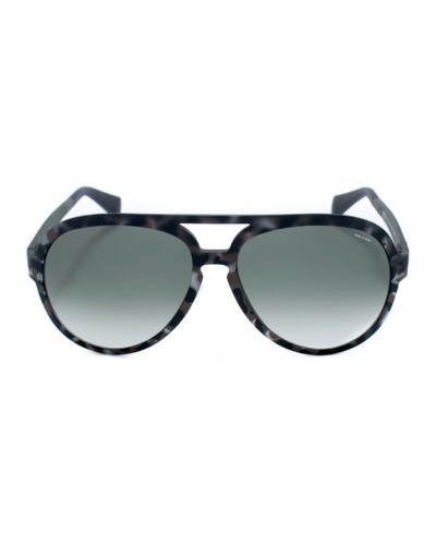 Italia Independent 0115 Lunettes de Soleil Homme - Noir, Ø 58mm
