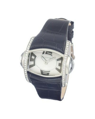 Chronotech CT7681M-30S: Damenuhr Oversize Silber - Ø 48mm
