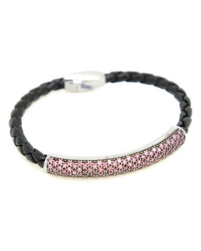 Pesavento Bracciale Donna Argento 925 Rodiato Nero - 19cm
