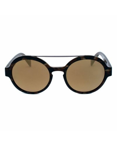 Italy Independent 0913: Unisex Sunglasses - Gold/Black Frame
