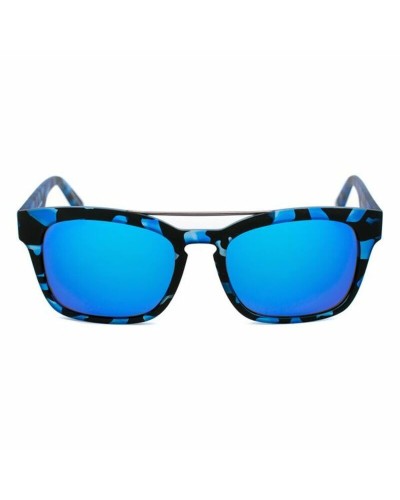 Italia Independent 0914 Gafas de Sol Hombre - Negro Mate, ø 54mm
