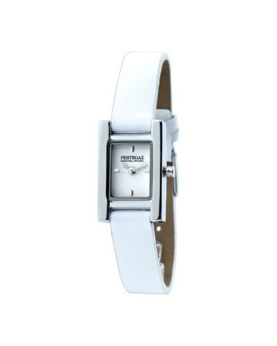 Pertegaz Damen Uhr Mini - Ø 19mm Weiß - Elegant & Chic
