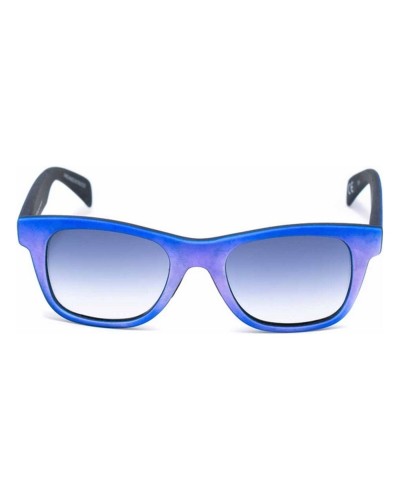 Italia Independent 0090BSM Gafas de Sol Unisex - Montura Azul/Celeste
