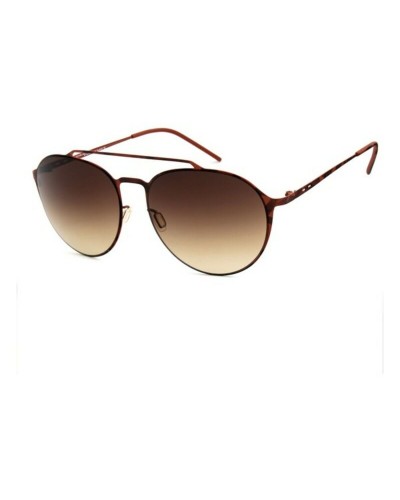 Italia Independent 0221: Gafas de Sol de Mujer, Negro, Ø 58 mm
