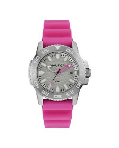 Nautica Montre Homme NAI12533G - Diamètre 42mm - Sportive et Résistante
