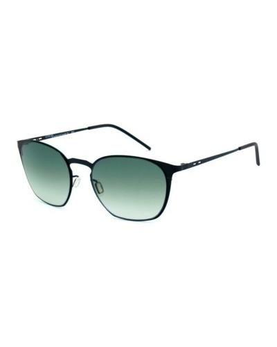 Italia Independent 0223 Gafas de Sol Unisex - Negro, Diseño Italiano
